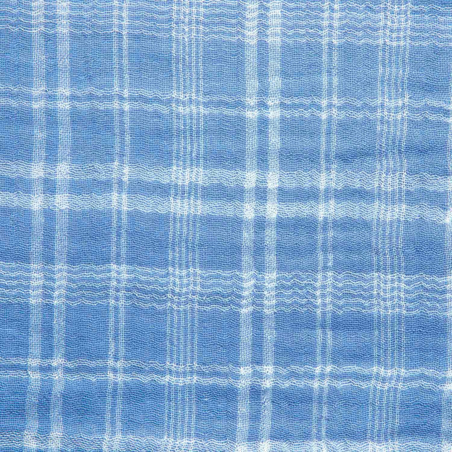 Promo Scampolo Mussola Tartan Lavander 200 x 130 cm