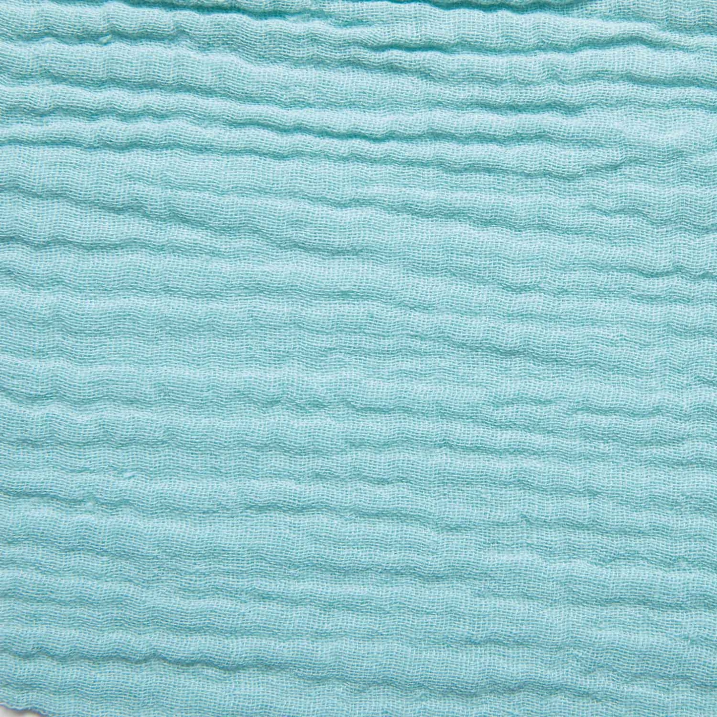 Promo Scampolo Mussola Solid Aqua 200 x 135 cm