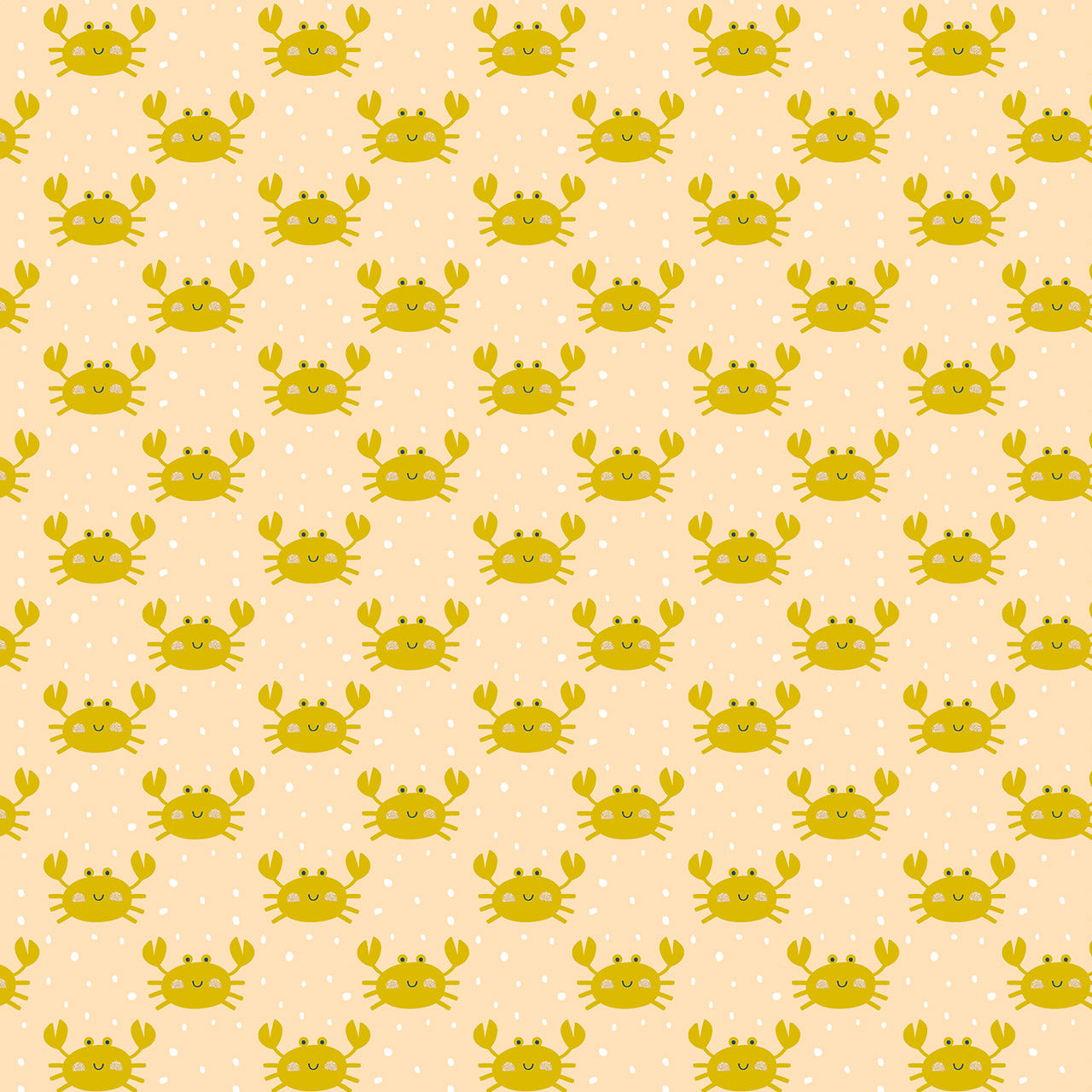 Cotone Americano Coast Little Crabs