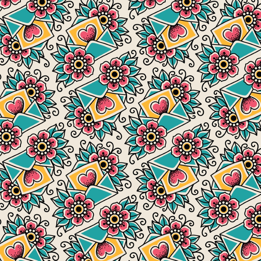 Cotone Americano Love Ink Tattoo Letters