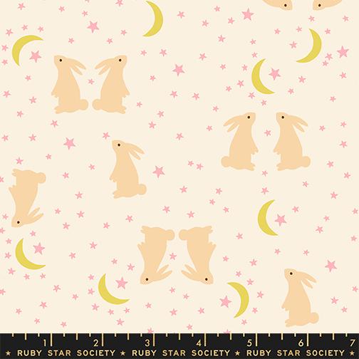 Cotone Americano Mystic Fable Natural Novelty Bunnies