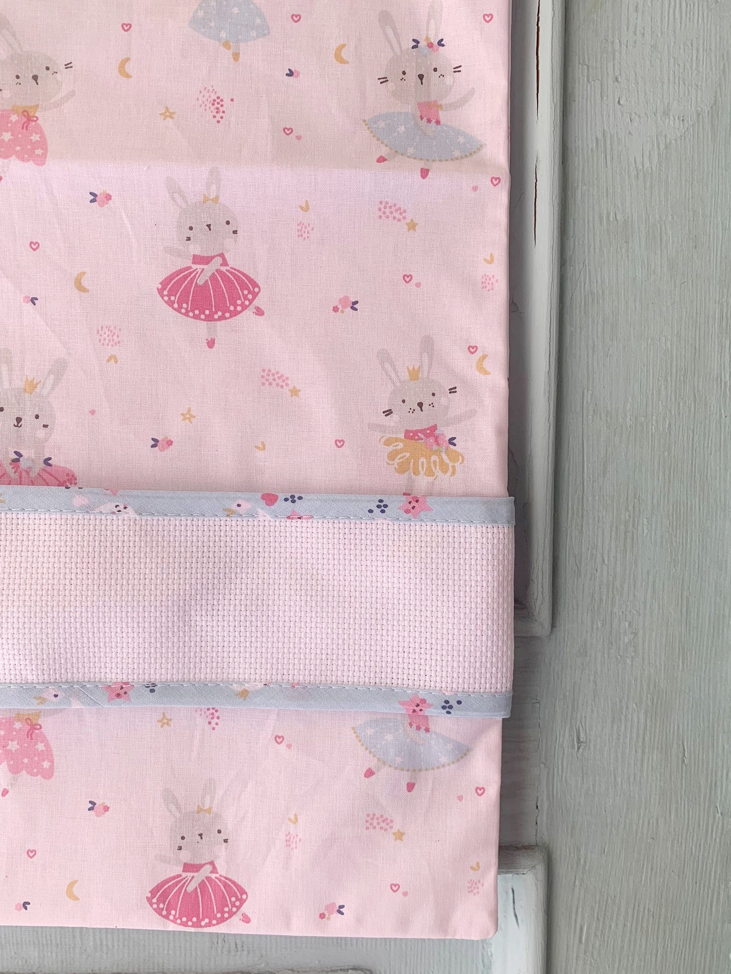 Sacchetta Coniglietta Ballerina con Ricamo a Macchina Personalizzato