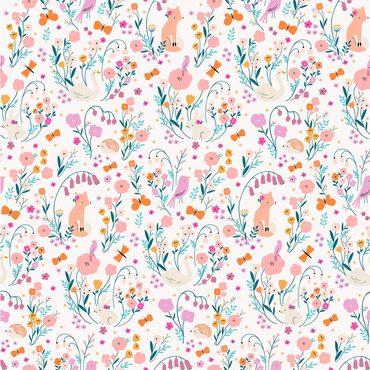 Cotone Americano Spring Meadow Fox Garden