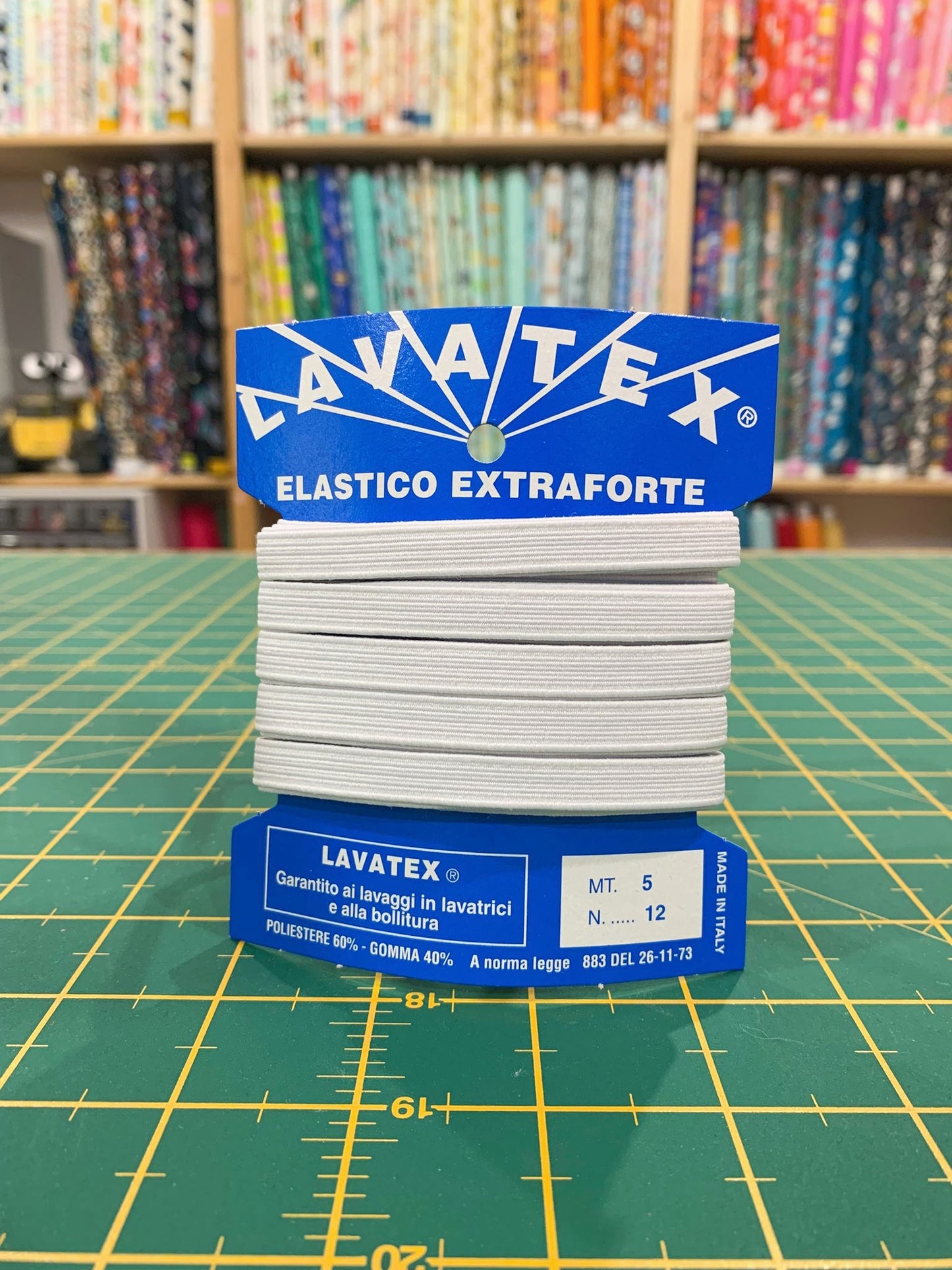 Elastico Bianco N.12