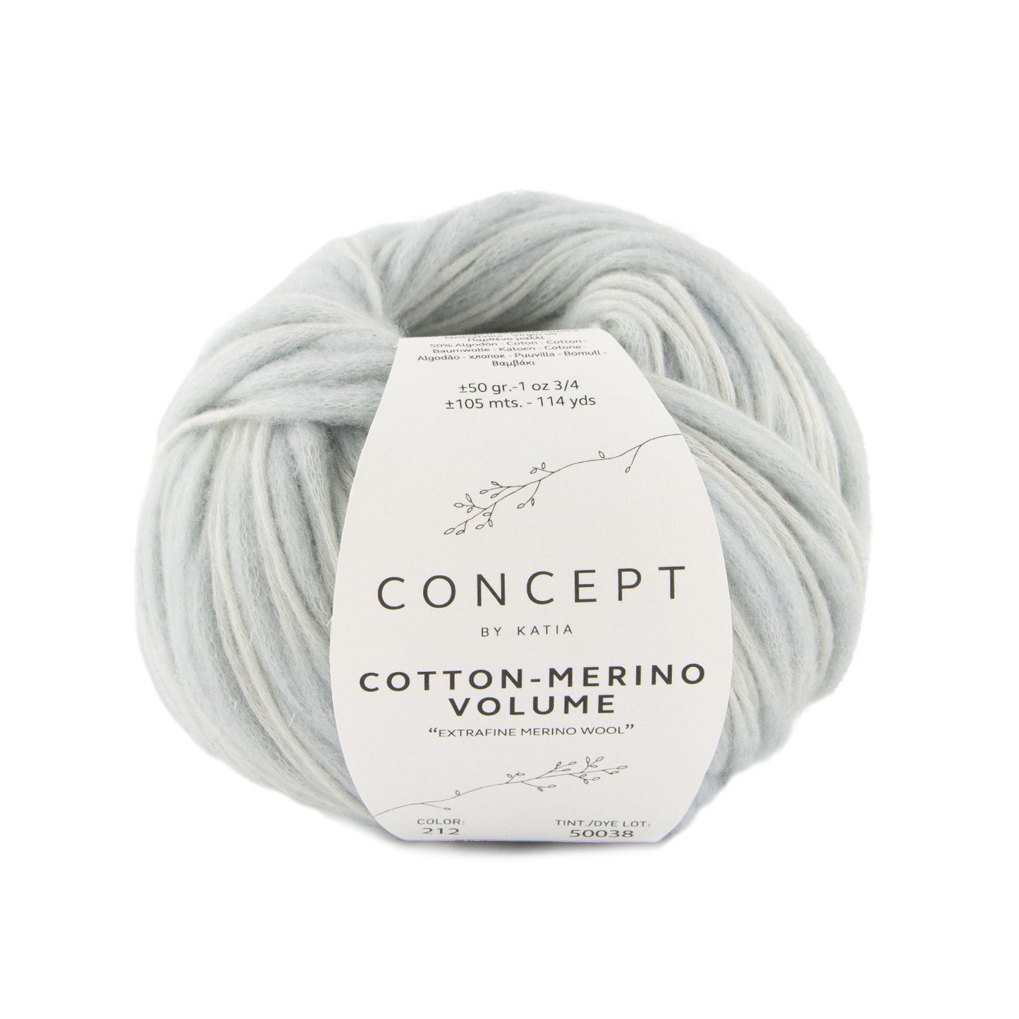 Pacco Promo 7 Gomitoli Cotton Merino Volume Col.212