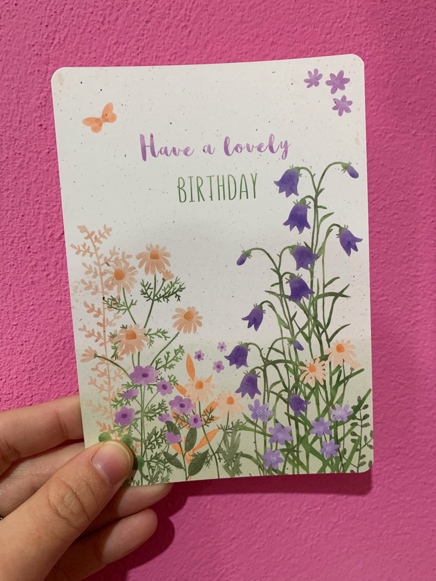 Cartolina Lovely Birthday