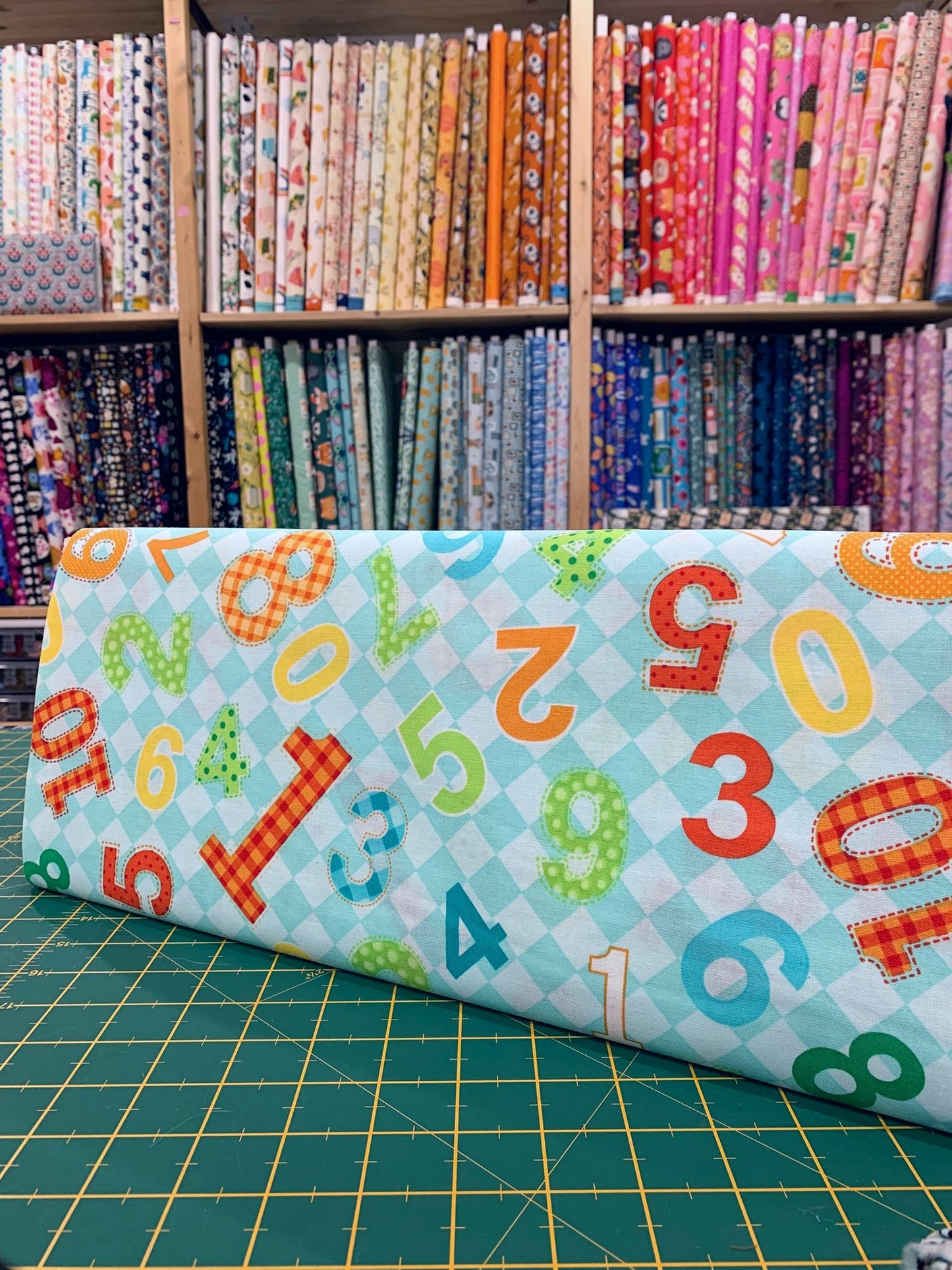 Cotone Americano Best Friends Colorful Numbers
