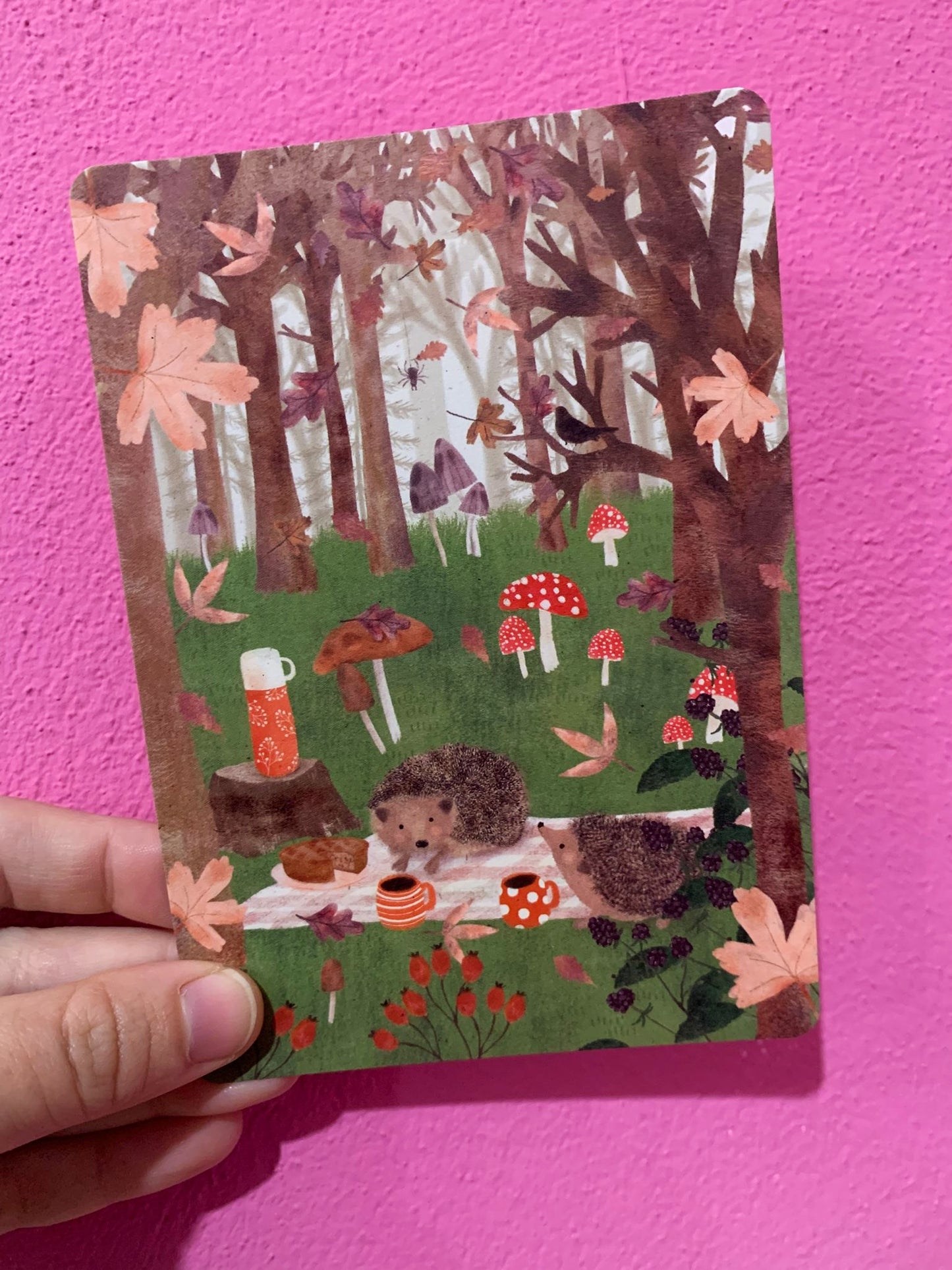 Cartolina Picnic Autunnale