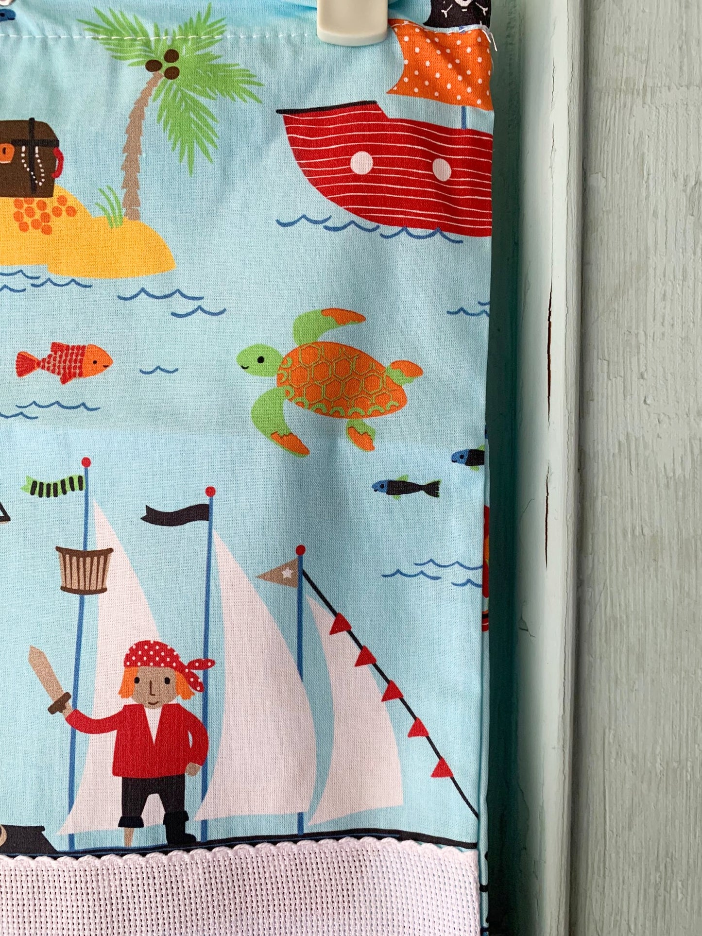 Sacchetta Pirati con Ricamo a Macchina Personalizzato