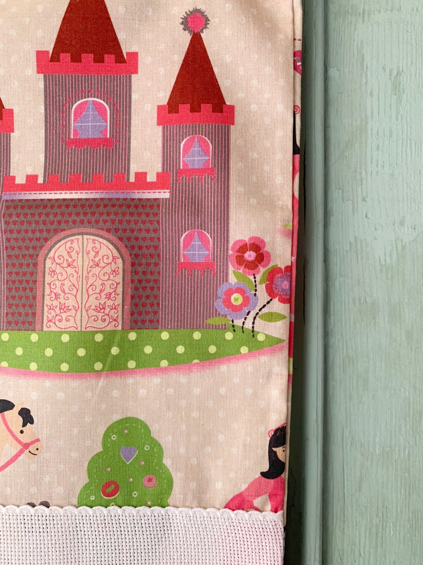 Sacchetta Principesse con Ricamo a Macchina Personalizzato