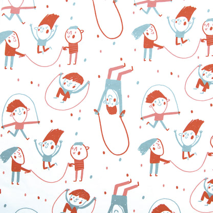 Promo Scampolo Jersey Jumping Rope 100 x 150 cm