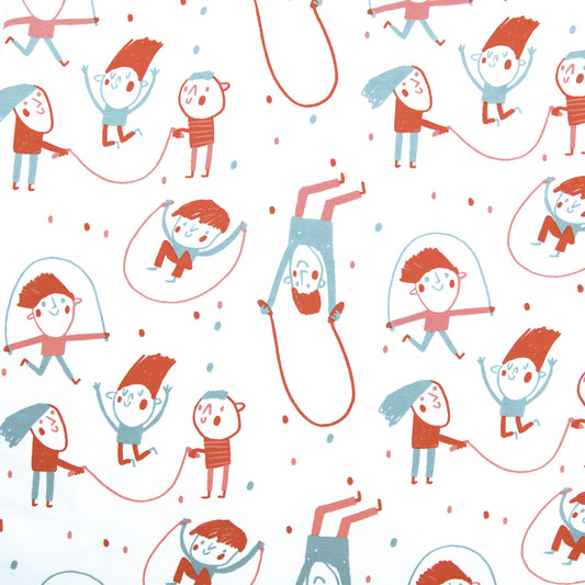 Promo Scampolo Jersey Jumping Rope 100 x 150 cm