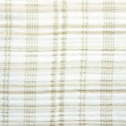 Promo Scampolo Mussola Tartan Linen 100 x 130 cm