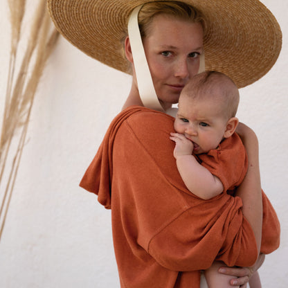 Promo Scampolo Curled Cotton Rust 200 x 160 cm