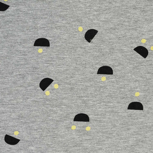 Promo Scampolo Jersey Melange Vikings Coord 200 x 150 cm