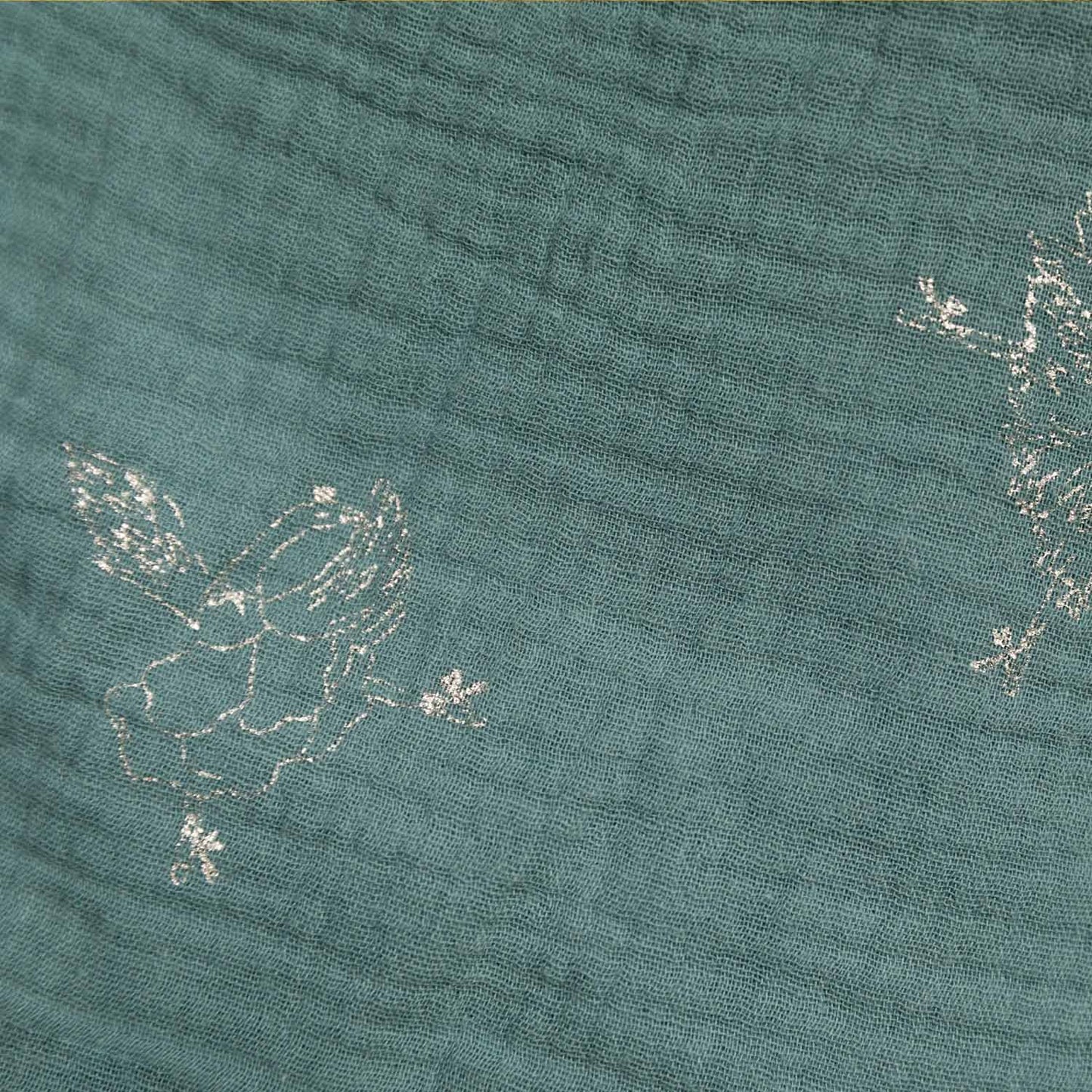 Promo Scampolo Mussola Gold Ballerinas 200 x 135 cm