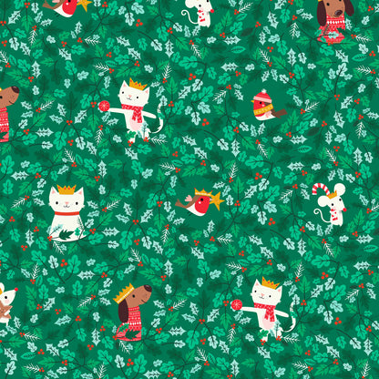 Cotone Americano Cosy Christmas Animals