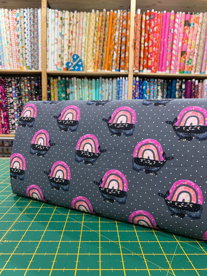 Cotone Americano Long Time No Sea Having A Whale Of Time Day's End Metallic