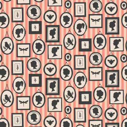 Cotone Americano Home Sweet Home Pink Portraits