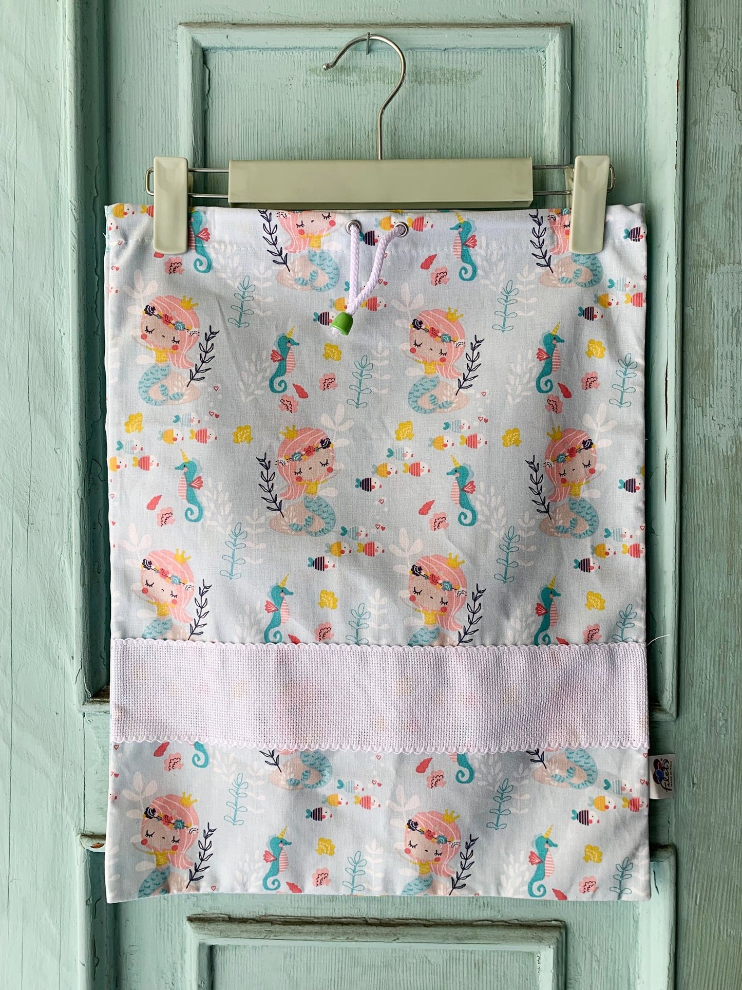 Sacchetta Sirene con Ricamo a Macchina Personalizzato