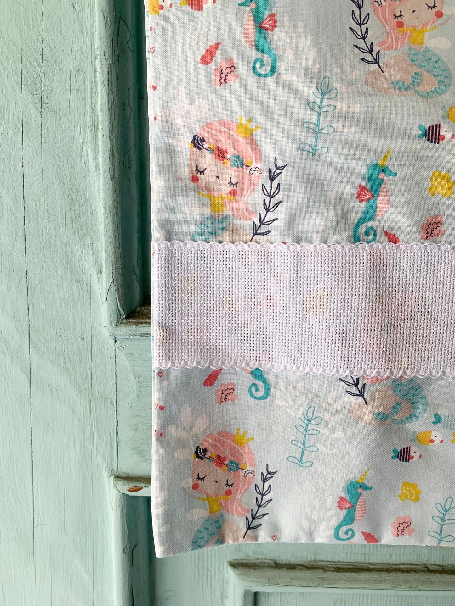 Sacchetta Sirene con Ricamo a Macchina Personalizzato