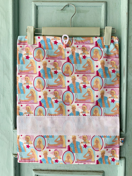 Sacchetta Barbie con Ricamo A Macchina Personalizzato