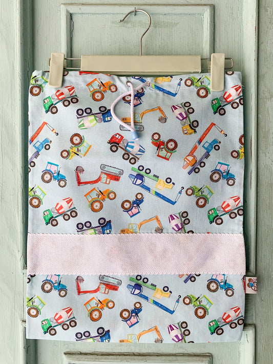 Sacchetta Ruspe & Trattori con Ricamo a Macchina Personalizzato