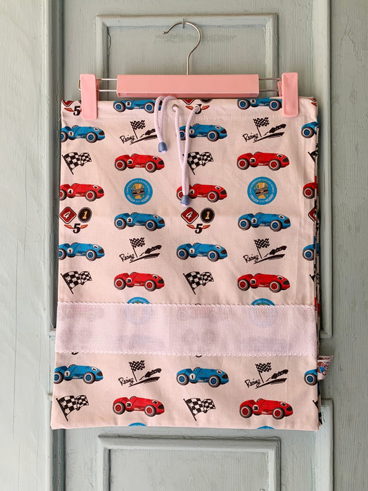 Sacchetta Racing con Ricamo a Macchina Personalizzato