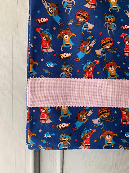 Sacchetta Supereroi con Ricamo a Macchina Personalizzato