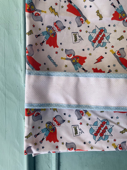 Sacchetta Superboy con Ricamo a Macchina Personalizzato