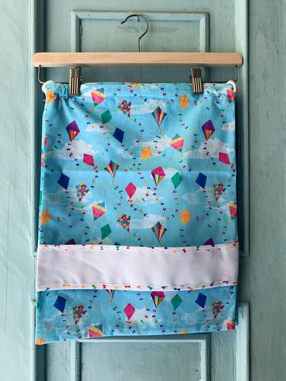 Sacchetta Aquiloni con Ricamo a Macchina Personalizzato