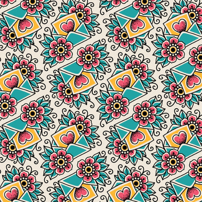 Cotone Americano Love Ink Tattoo Letters