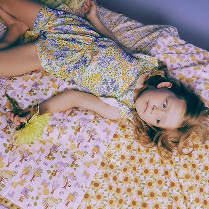 Popelin Panel Patchwork Sunflower