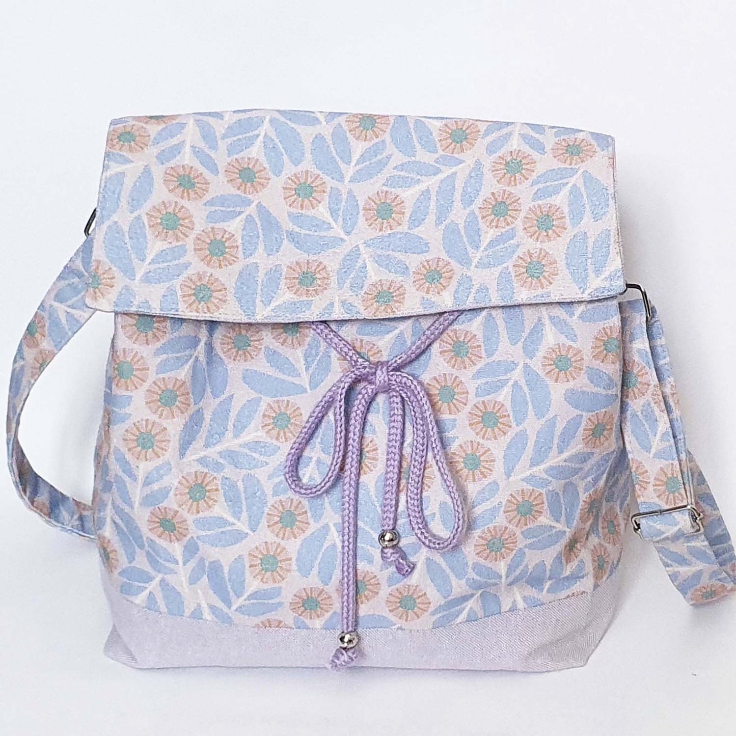 Promo Scampolo Canvas Slim Cotone Mosaic Flowers 150 x 140 cm