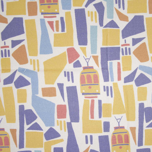 Canvas Slim Cotone Tram Mosaic