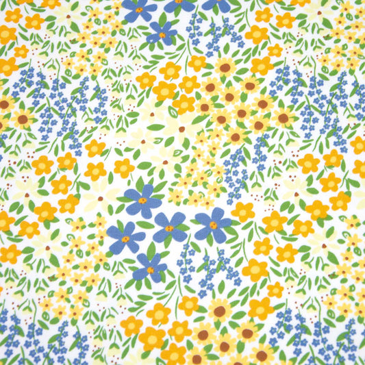 Promo Scampolo Jersey Sunflower Countryside 250 x 150 cm