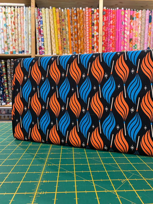 Cotone Americano Trinketry Novelty Flame Retro Black