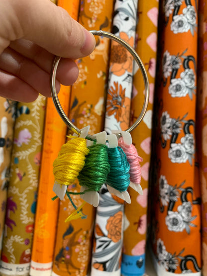 Farfalline per Moulinè in Plastica con Gancio in Acciaio