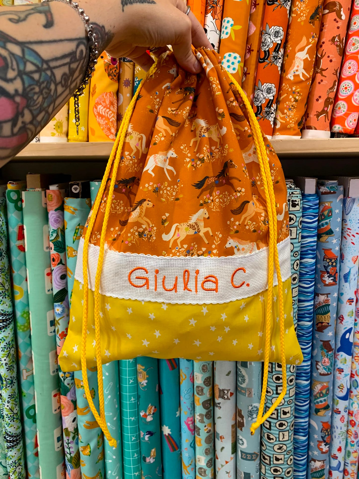 Happy (Sew) Hour: Sacchetta Asilo