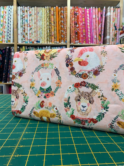 Cotone Americano Farm Friends By Mia Charro