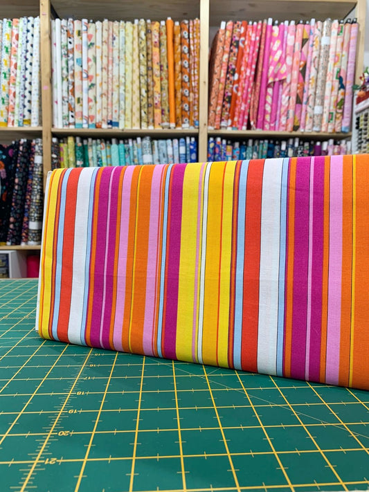 Cotone Americano Awning Stripes Warm