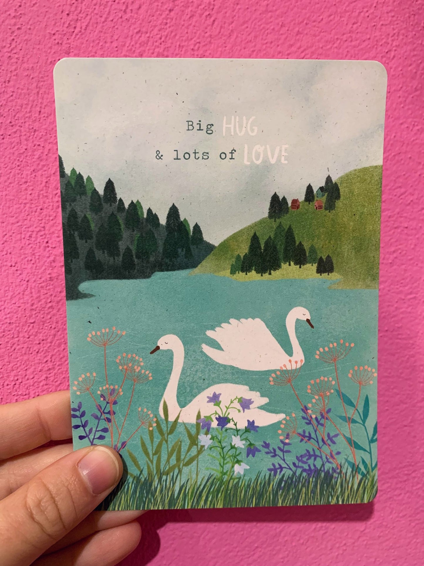 Cartolina Big Hug & Lots Of Love