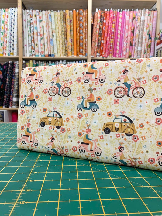 Cotone Americano Bon Voyage Fleurs