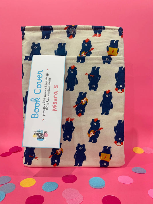 Book Cover Misura S Teddy & The Bears Buttercream