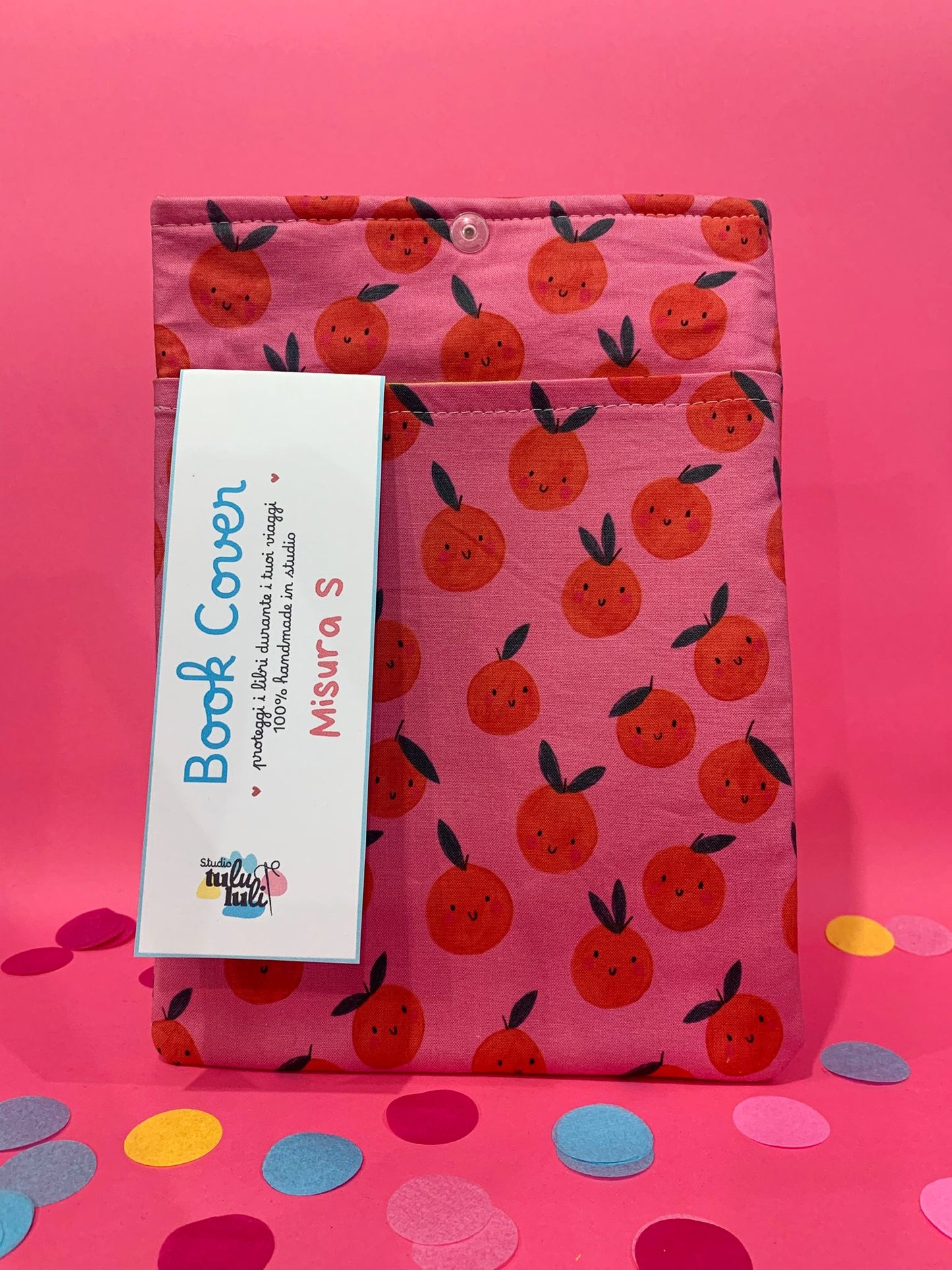 Book Cover Misura S Happy Fruits Clementines