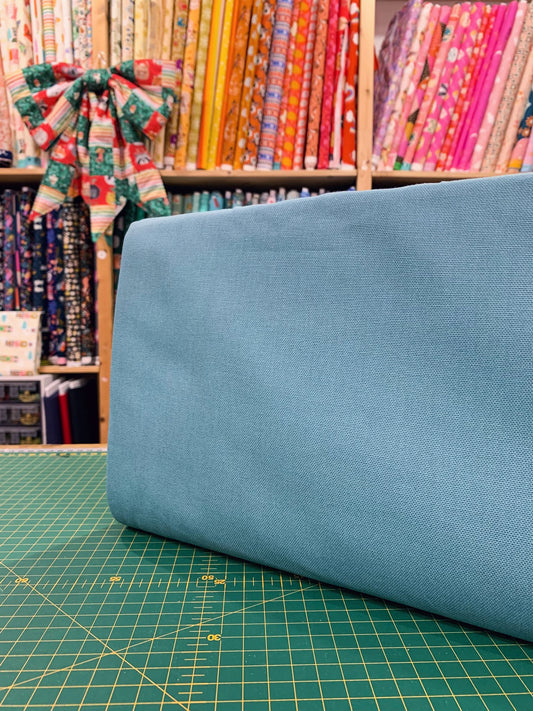 Canvas Cotone Azzurro Acqua