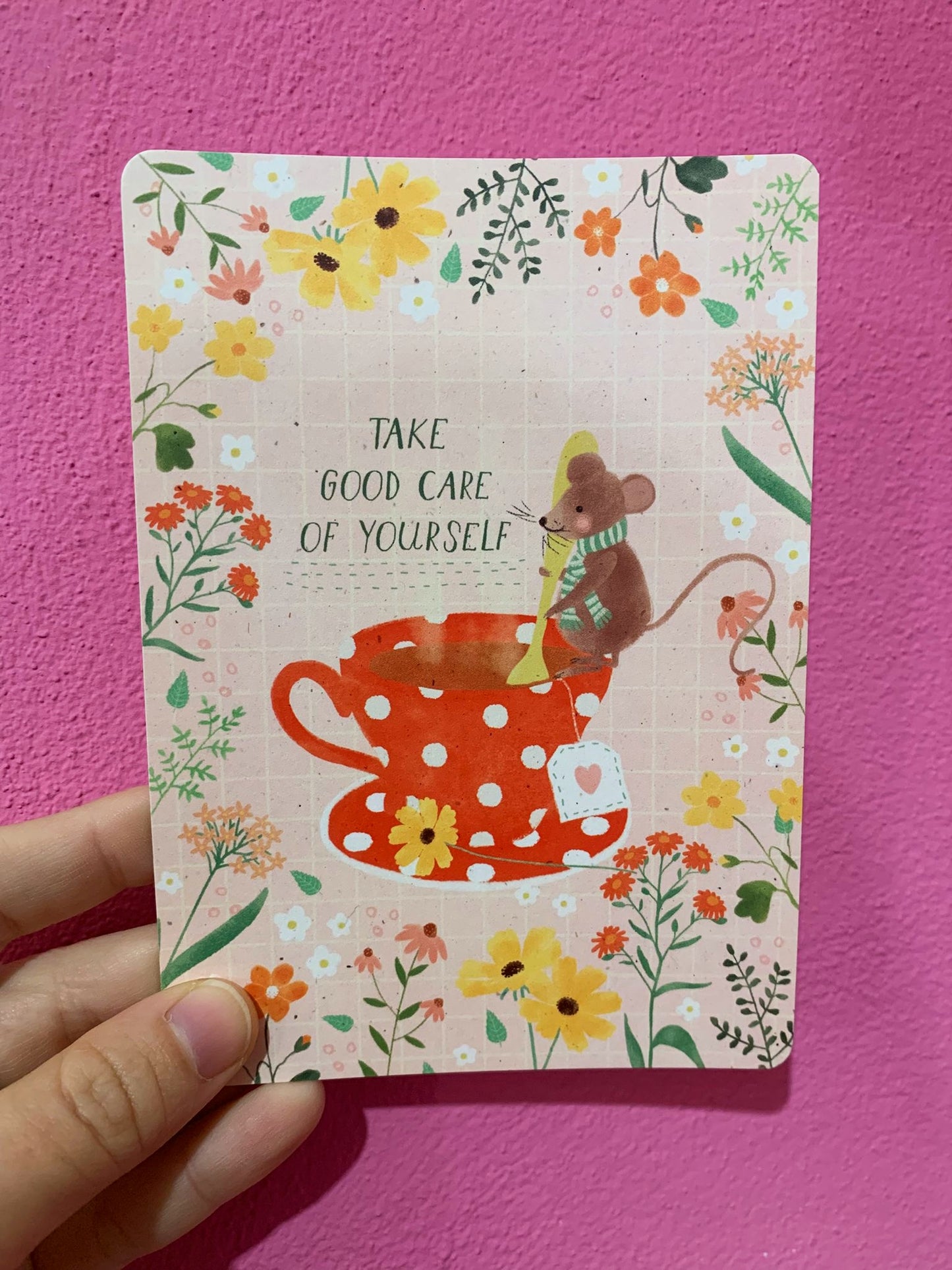 Cartolina Take Good Care