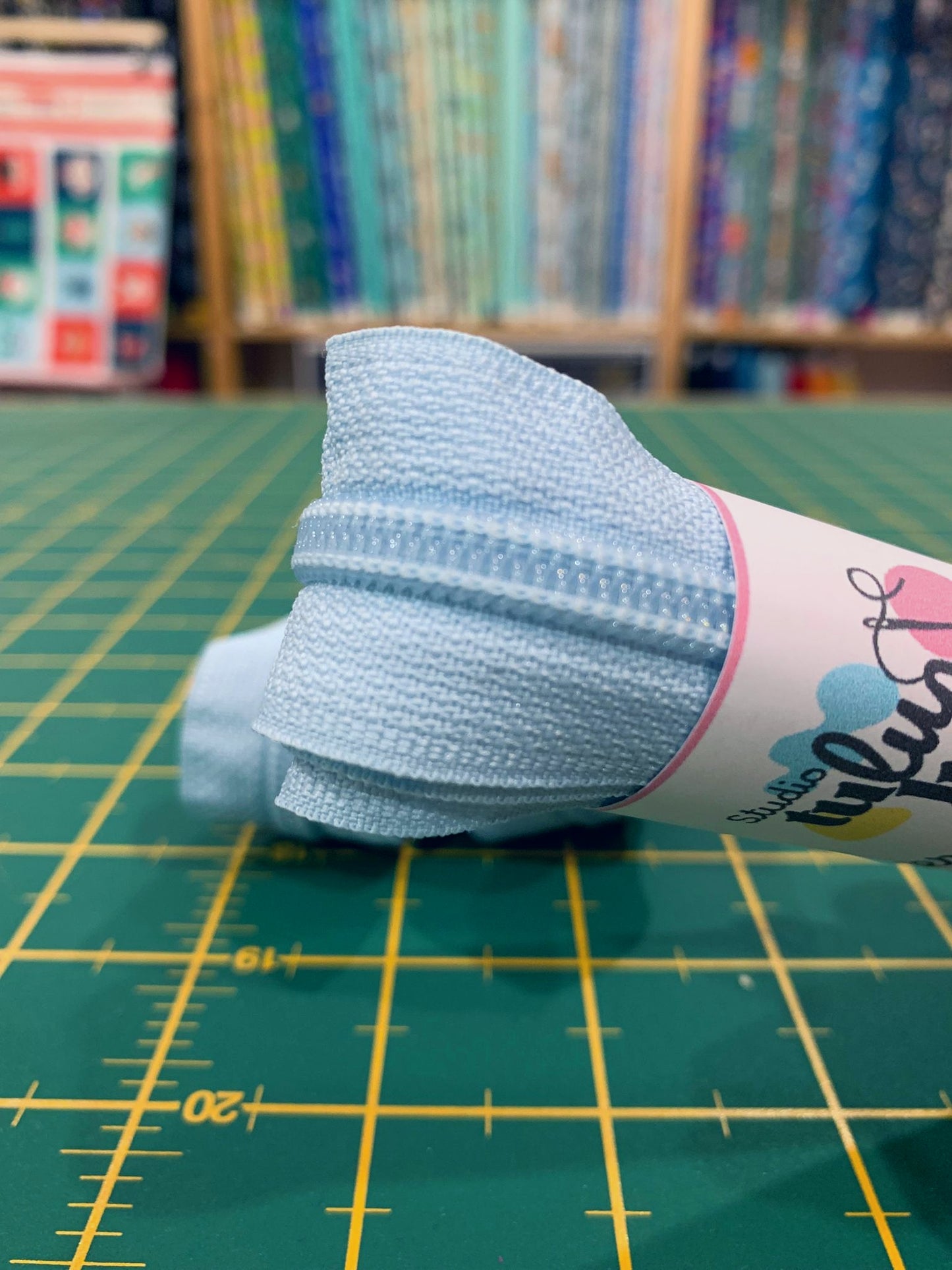 Cerniera 6 mm Azzurro