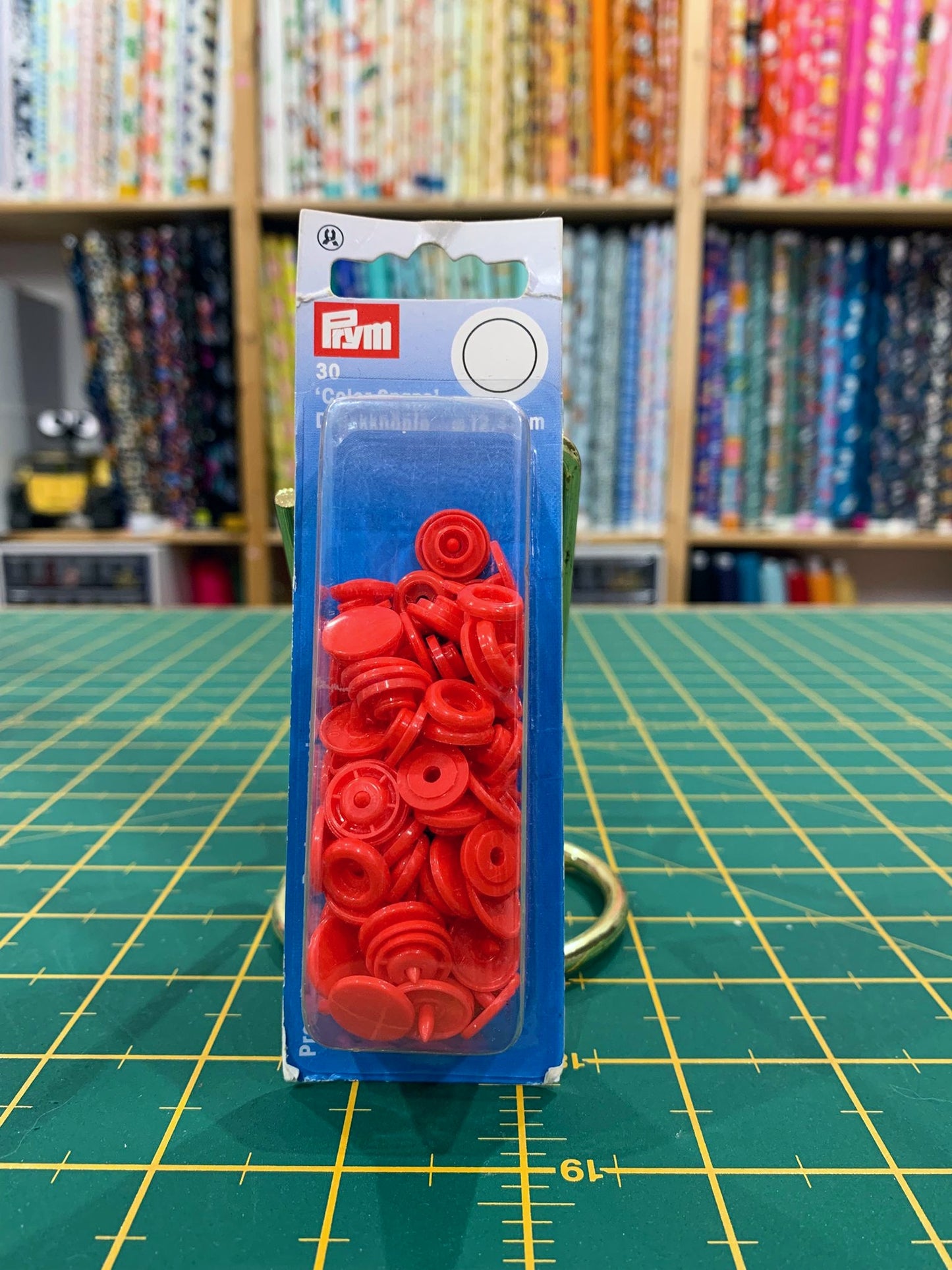 Bottoncini A Pressione Prym Color Snaps 101 Red