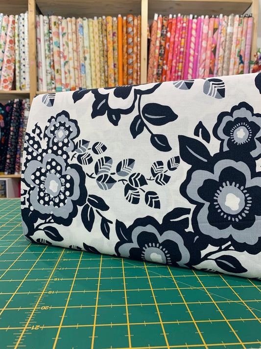 Cotone Americano Concrete Jungle Graffiti Flowers